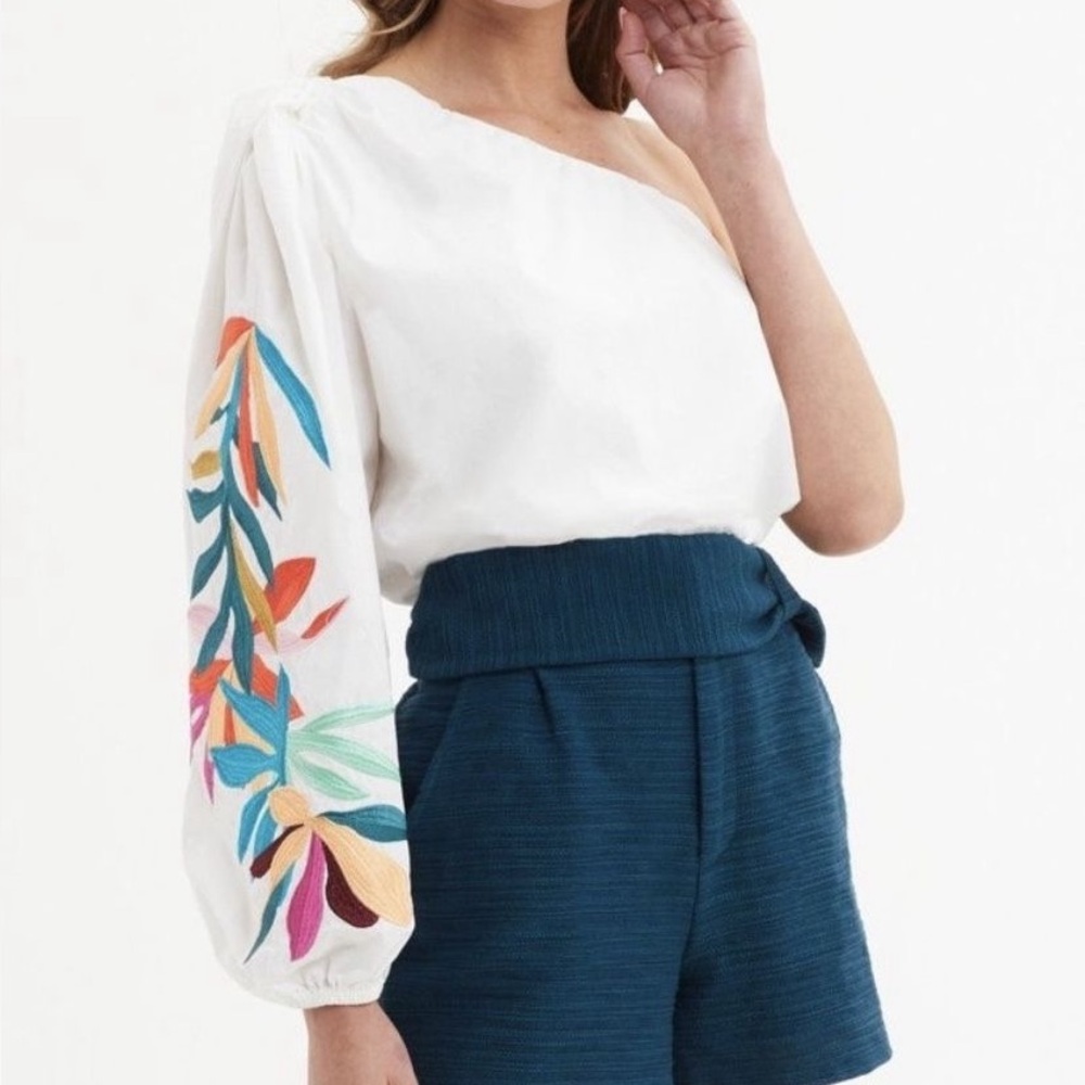 Marie Oliver Olivia one shoulder top
